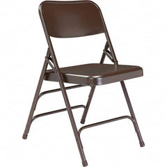 National Public Seating - Folding Chairs Pad Type: Folding Chair Material: Steel - Industrial Tool & Supply