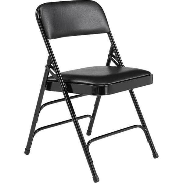 National Public Seating - Folding Chairs Pad Type: Folding Chair w/Vinyl Padded Seat Material: Vinyl; Steel - Industrial Tool & Supply