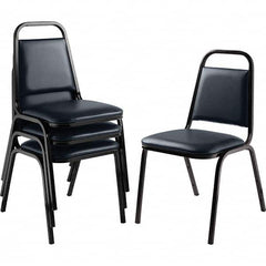 National Public Seating - Stacking Chairs Type: Stack Chairs w/o Arms Seating Area Material: Vinyl - Industrial Tool & Supply