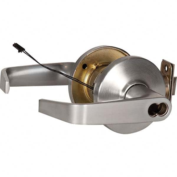 Best - Storeroom Lever Lockset for 1-3/4 to 2-1/4" Doors - Industrial Tool & Supply