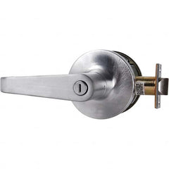Falcon - Privacy Lever Lockset for 1-5/8 to 2-1/8" Doors - Industrial Tool & Supply