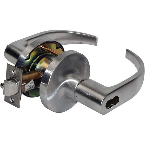Falcon - Classroom Lever Lockset for 1-5/8 to 2-1/8" Doors - Industrial Tool & Supply