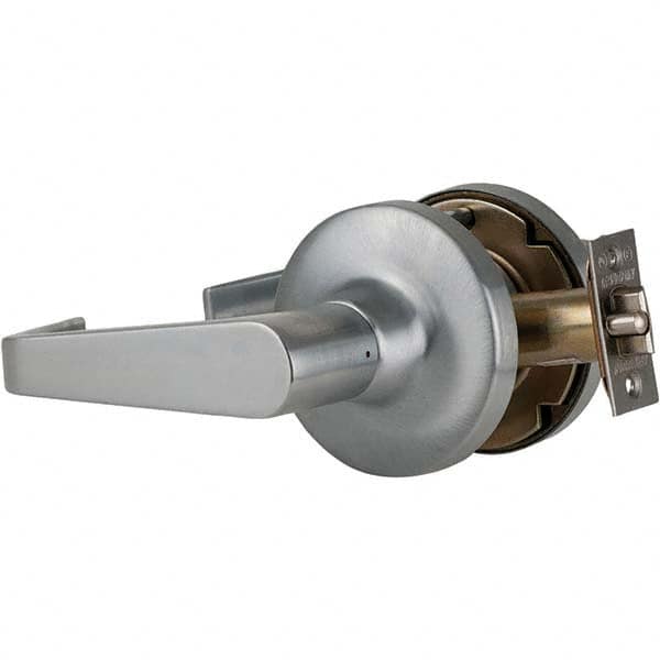 Falcon - Passage Lever Lockset for 1-5/8 to 2-1/8" Doors - Industrial Tool & Supply