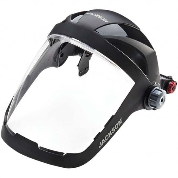 Jackson Safety - Nylon Black Adapter Adjustment Face Shield - Industrial Tool & Supply