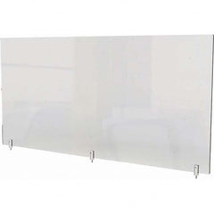 Ghent - 30" x 59" Partition & Panel System-Social Distancing Barrier - Industrial Tool & Supply