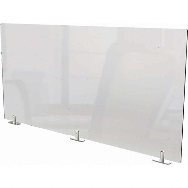 Ghent - 18" x 48" Partition & Panel System-Social Distancing Barrier - Industrial Tool & Supply