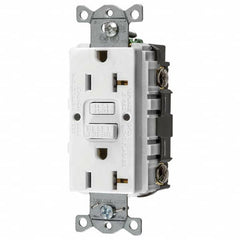 Bryant Electric - GFCI Receptacles Grade: Commercial Color: White - Industrial Tool & Supply