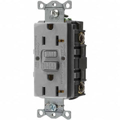 Bryant Electric - GFCI Receptacles Grade: Commercial Color: Gray - Industrial Tool & Supply