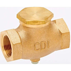 Control Devices - Check Valves Design: Check Valve Pipe Size (Inch): 3/8 x 3/8 - Industrial Tool & Supply