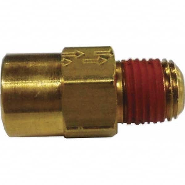 Control Devices - Check Valves Design: Check Valve Pipe Size (Inch): 1/4 x 1/4 - Industrial Tool & Supply