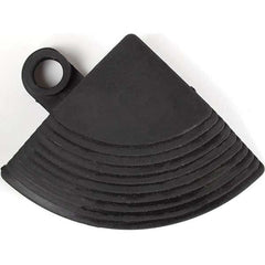 Wearwell - 1 4-Piece 4" Long x 3" Wide x 5/8" Thick, Modular Matting System - Industrial Tool & Supply