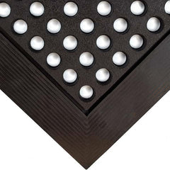 Wearwell - 4' Long x 3' Wide x 5/8" Thick Dry/Wet Environment Heavy Duty Anti-Fatigue Matting - Industrial Tool & Supply