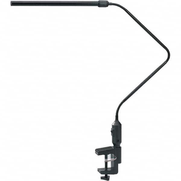 ALERA - Task Lights Fixture Type: Desk Color: Black - Industrial Tool & Supply