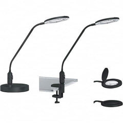 ALERA - Task Lights Fixture Type: Magnifying Color: Black - Industrial Tool & Supply