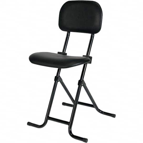ALERA - Swivel & Adjustable Stools Type: Adjustable Height Stool Base Type: Metal - Industrial Tool & Supply