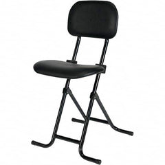 ALERA - Swivel & Adjustable Stools Type: Adjustable Height Stool Base Type: Metal - Industrial Tool & Supply