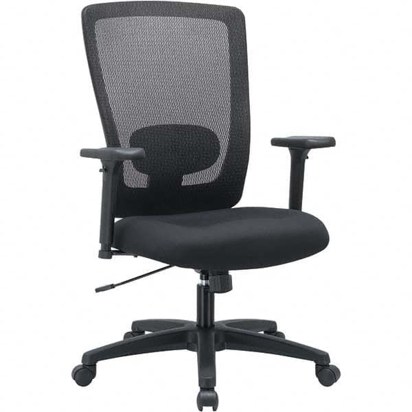 ALERA - 42-1/4 to 46-3/4" High Swivel/Tilt Mesh Chair - Industrial Tool & Supply