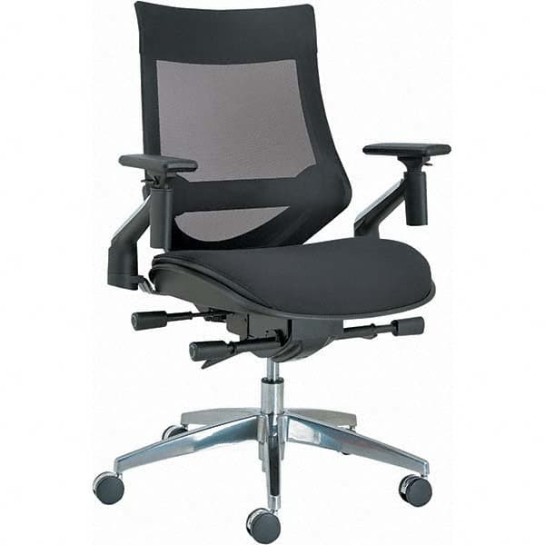 ALERA - 30-3/8 to 42-3/4" High Office/Managerial/Executive Chair - Industrial Tool & Supply