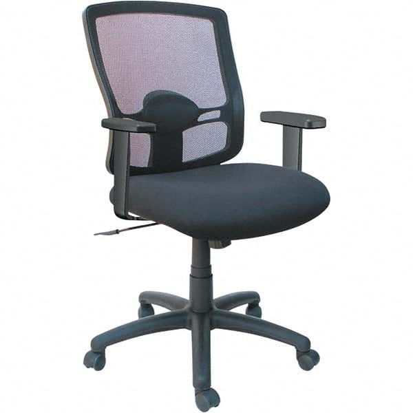 ALERA - 21 to 24-1/4" High Swivel/Tilt Mesh Chair - Industrial Tool & Supply