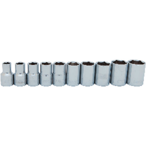 1/2″ 10PC SOCKET SET 6PT - Industrial Tool & Supply