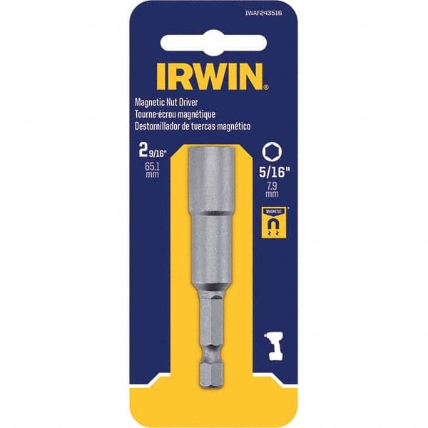 Irwin - 5/16" Hex Nut Driver - Industrial Tool & Supply