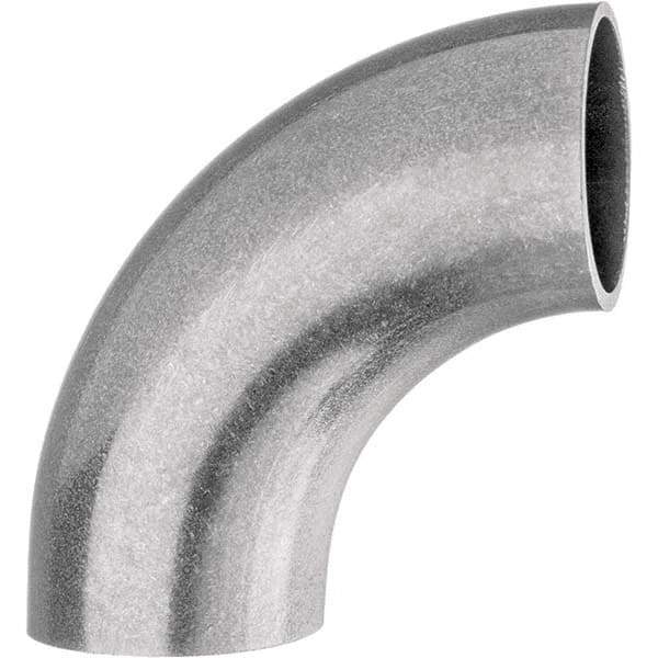 Value Collection - Sanitary Stainless Steel Pipe Fittings Type: 90 Short Elbow Style: Butt Weld - Industrial Tool & Supply