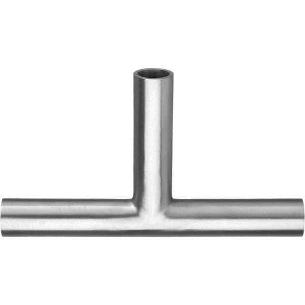 Value Collection - Sanitary Stainless Steel Pipe Fittings Type: Tee Style: Butt Weld - Industrial Tool & Supply