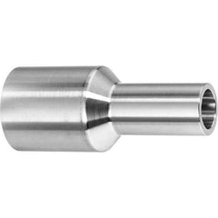 Value Collection - Sanitary Stainless Steel Pipe Fittings Type: Straight Adapter Style: Butt Weld - Industrial Tool & Supply
