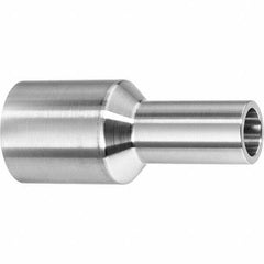 Value Collection - Sanitary Stainless Steel Pipe Fittings Type: Straight Adapter Style: Butt Weld - Industrial Tool & Supply