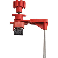 Brady - Pneumatic & Valve Lockouts Type: Universal Valve Lockout Maximum Valve Handle Size (Inch): 1 - Industrial Tool & Supply