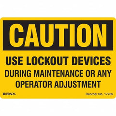 Brady - Safety & Facility Labels Message Type: Accident Prevention Header: CAUTION - Industrial Tool & Supply