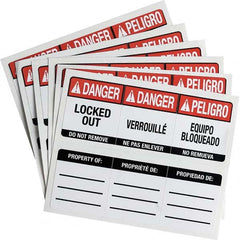 Brady - Safety & Facility Labels Message Type: Accident Prevention Header: DANGER - Industrial Tool & Supply