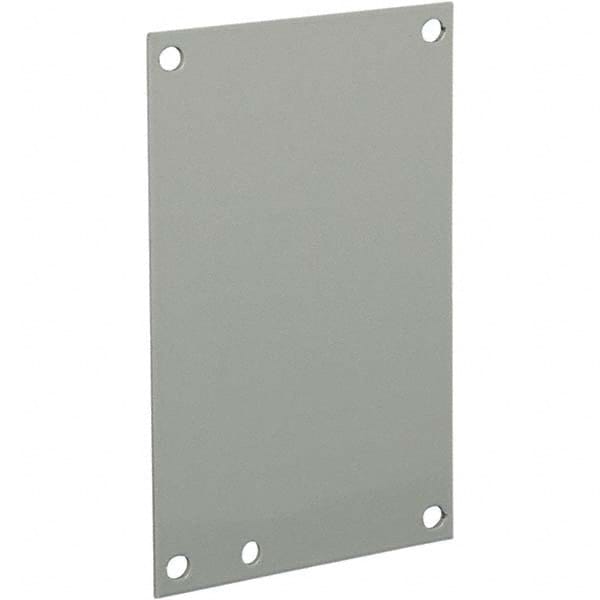 Wiegmann - Electrical Enclosure Panels Panel Type: Back Panel Material: Steel - Industrial Tool & Supply