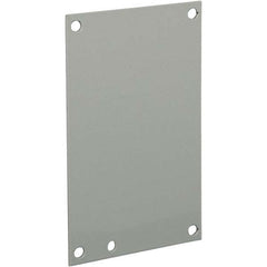 Wiegmann - Electrical Enclosure Panels Panel Type: Back Panel Material: Steel - Industrial Tool & Supply