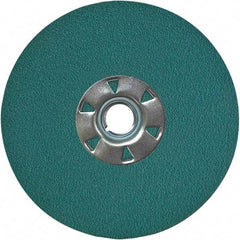 VSM - 7" Diam 7/8" Hole 50 Grit Fiber Disc - Coarse Grade, Zirconia Alumina, 8,000 Max RPM, Series ZF047 - Industrial Tool & Supply