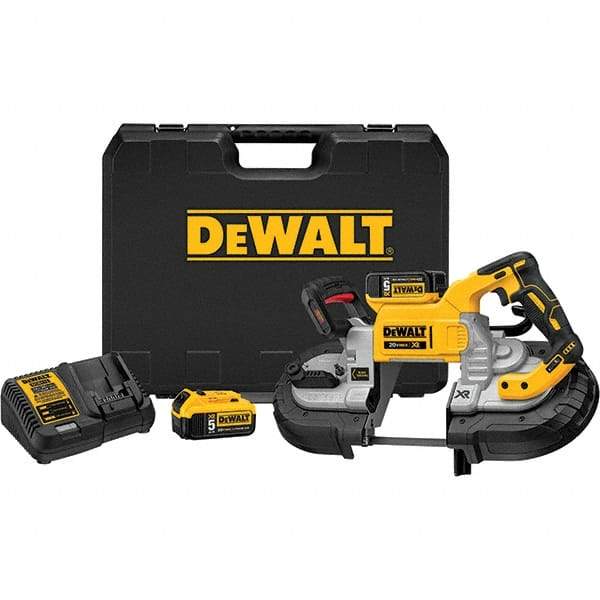 DeWALT - Cordless Portable Bandsaws Voltage: 20 Battery Chemistry: Lithium-Ion - Industrial Tool & Supply