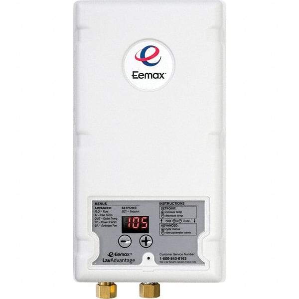 Eemax - 240 Volt Electric Water Heater - 5.5 KW, 23 Amp, 12 AWG Wire Gauge - Industrial Tool & Supply