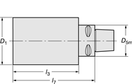 C3NR040110B CAPTO BLANK - Industrial Tool & Supply