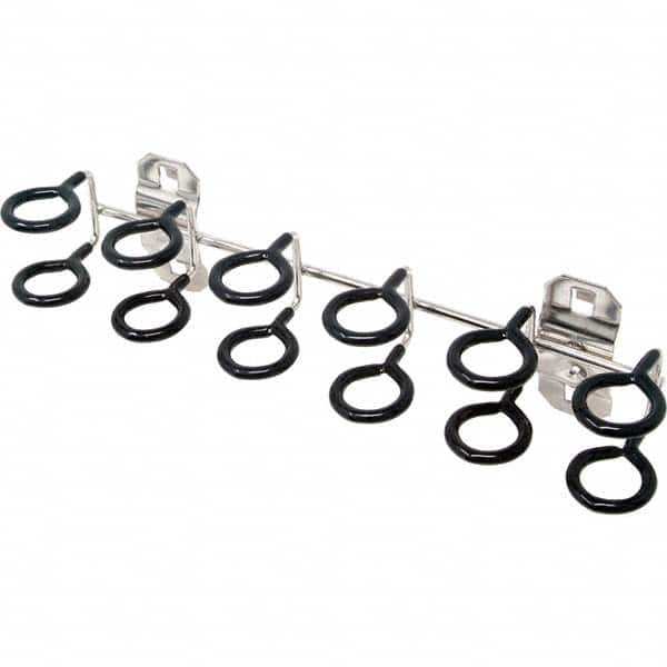 Triton - Pegboard Hooks Type: 9" W Multi-Ring Tool Holder 3/4" Ring ID; 1-3/4" Depth - Pkg. of 2 Projection: 3/4 (Inch) - Industrial Tool & Supply
