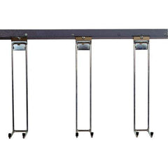 Triton - Mop & Broom Wall Hooks Type: Wall Mount Number Of Holders: 3.000 - Industrial Tool & Supply