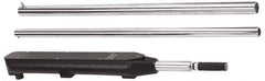 Proto - 1" Drive Micrometer Fixed Head Torque Wrench - 400 Ft/Lb to 2,000 Ft/Lb Torque, 107-1/2" OAL, 10 Ft/Lb Graduation, Ratchet Head - Industrial Tool & Supply