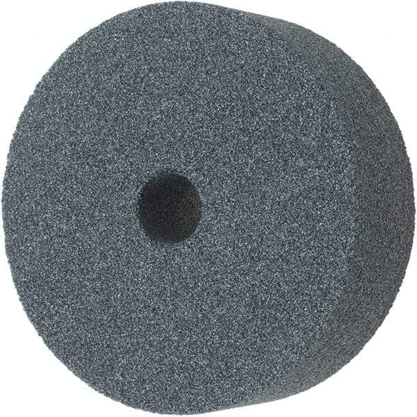 Norton - 3" Diam x 1/2" Hole x 1" Thick, H Hardness, 80 Grit Surface Grinding Wheel - Silicon Carbide, Type 1, Medium Grade, 10,825 Max RPM, Vitrified Bond, No Recess - Industrial Tool & Supply