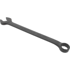 Blackhawk by Proto - 32mm 12 Point Offset Combination Wrench - 15° Offset Angle, 16.9" OAL, Steel, Black Finish - Industrial Tool & Supply