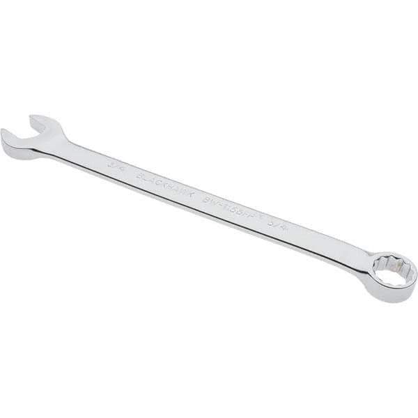 Blackhawk by Proto - 3/4" 12 Point Offset Combination Wrench - 15° Offset Angle, 11" OAL, Steel, Chrome Finish - Industrial Tool & Supply