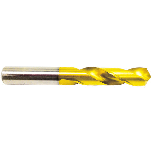 13/32″ Dia. Screw Machine Drill, 118 Degrees, TiN, Series/List # 1435 - Exact Industrial Supply