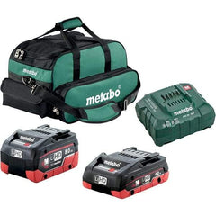 Metabo - Power Tool Chargers Voltage: 18 Battery Chemistry: Lithium-Ion - Industrial Tool & Supply