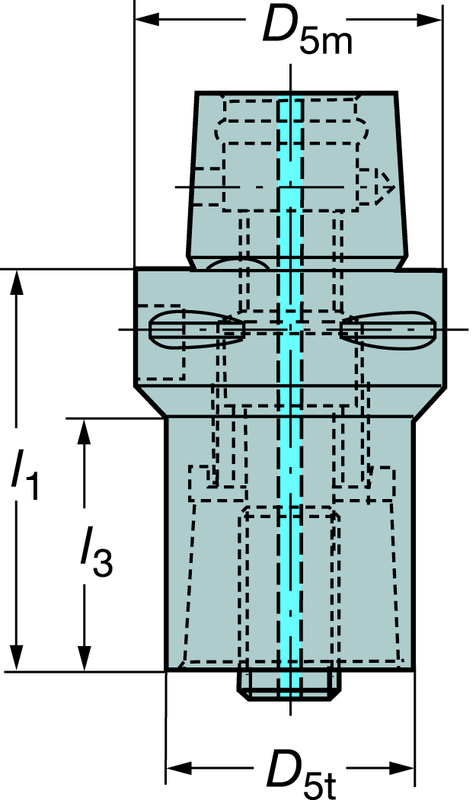 C43910232055A CAPTO ADAPTER - Industrial Tool & Supply