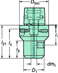 C43912000650 CAPTO ADAPTER - Industrial Tool & Supply