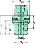 C53912010660 CAPTO ADAPTER - Industrial Tool & Supply