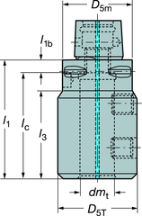 C43912725077 CAPTO ADAPTER - Industrial Tool & Supply